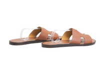 HERMES SANDAL IZMIR LEATHER GOLD - 45 BR