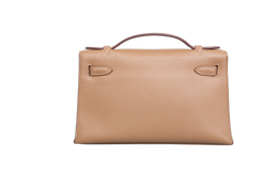 HERMES KELLY POCHETTE SESAME SWIFT (2010)