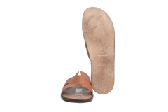 HERMES SANDAL IZMIR LEATHER GOLD - 45 BR