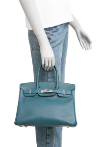 HERMES BIRKIN 30 DEEP BLUE EPSON (2015)