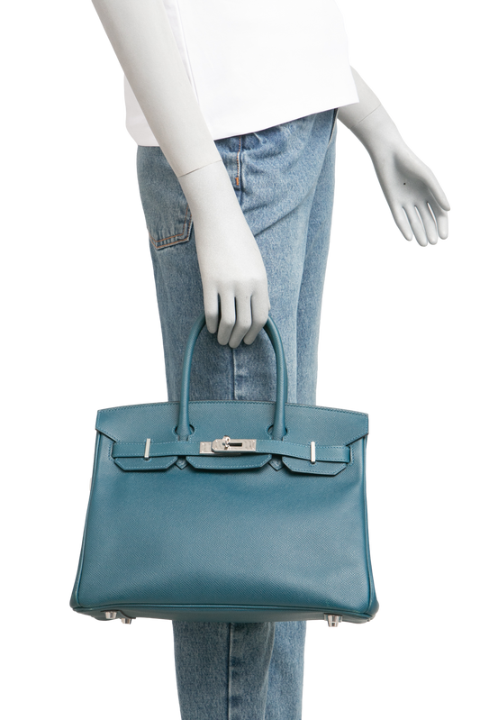 HERMES BIRKIN 30 DEEP BLUE EPSON (2015)
