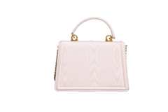 DG DEVOTION SMALL MOIRE PEARL EMBELLISHED PINK