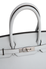 HERMES BIRKIN 30 CLEMENCE BLEU PALE