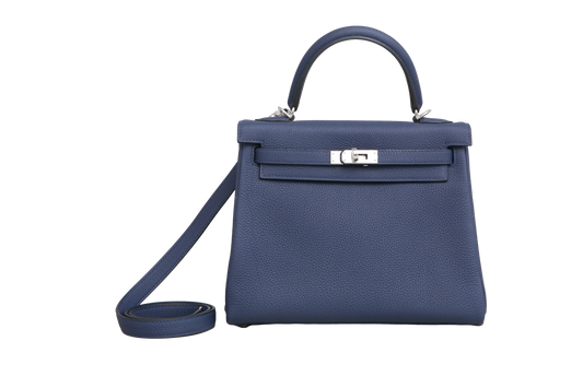 HERMES KELLY 25 TOGO BLEU SAPHIR