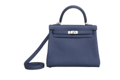 HERMES KELLY 25 TOGO BLEU SAPHIR