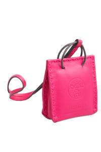 HERMES SAC ROSE MEXICO HANDBAG CHARM
