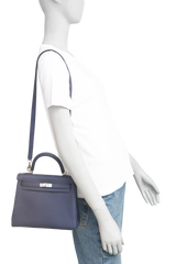 HERMES KELLY 25 TOGO BLEU SAPHIR