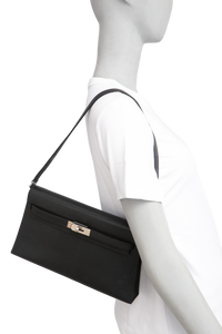 HERMES KELLY ELAN BLACK PALLADIUM