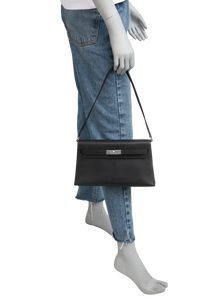 HERMES KELLY ELAN BLACK PALLADIUM