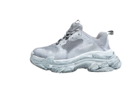 BALENCIAGA SNEAKER TRIPLE S MEN LEATHER AND MESH GREY - 38 BR