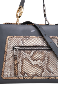 FENDI RUNWAY PYTHON SMALL GREY