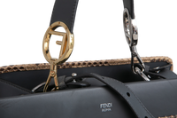 FENDI RUNWAY PYTHON SMALL GREY