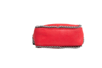 STELLA MCCARTNEY CAMERA BAG FALABELLA SHAGGY DEER SMALL RED