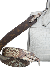 LV CITY STEAMER CROCO GRIS
