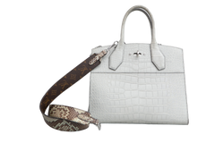 LV CITY STEAMER CROCO GRIS