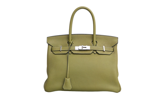 HERMES BIRKIN PELOUSE GREEN PALLADIUM