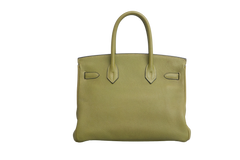HERMES BIRKIN PELOUSE GREEN PALLADIUM