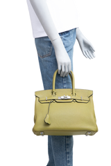 HERMES BIRKIN PELOUSE GREEN PALLADIUM