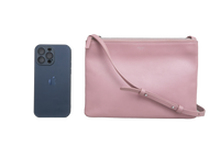 CELINE TRIO LARGE CROSSBODY LAVANDER
