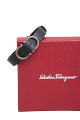 FERRAGAMO BRACELET GANCINI BLACK