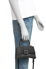 BALENCIAGA HOURGLASS XS SPARKLING BLACK