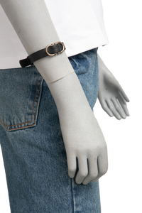 FERRAGAMO BRACELET GANCINI BLACK