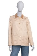 VALENTINO TOILE ICONOGRAPHE BEIGE JACKET