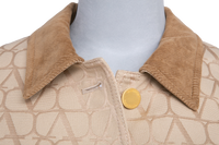 VALENTINO TOILE ICONOGRAPHE BEIGE JACKET