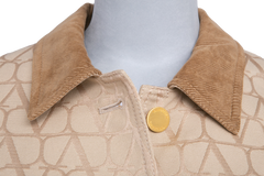 VALENTINO TOILE ICONOGRAPHE BEIGE JACKET