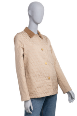 VALENTINO TOILE ICONOGRAPHE BEIGE JACKET