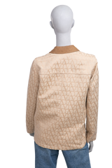 VALENTINO TOILE ICONOGRAPHE BEIGE JACKET