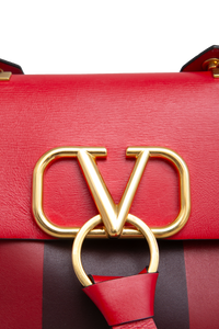 VALENTINO VRING BAG RED STRIPES PALETTE
