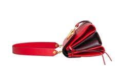 VALENTINO VRING BAG RED STRIPES PALETTE