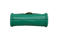 DG BAG LARGE DEVOTION INTRECCIATO GREEN