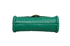 DG BAG LARGE DEVOTION INTRECCIATO GREEN