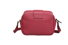 BURBERRY CROSSBODY BUCKLE SMALL LEATHER BURGUNDY