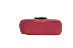 BURBERRY CROSSBODY BUCKLE SMALL LEATHER BURGUNDY