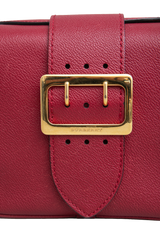 BURBERRY CROSSBODY BUCKLE SMALL LEATHER BURGUNDY