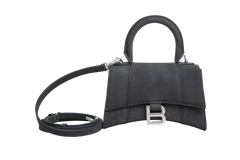 BALENCIAGA HOURGLASS XS SPARKLING BLACK