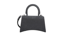 BALENCIAGA HOURGLASS XS SPARKLING BLACK