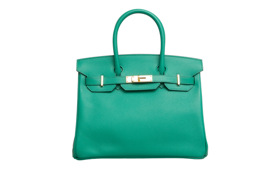 HERMES BIRKIN 30 VEAU EPSOM VERT JADE