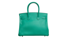 HERMES BIRKIN 30 VEAU EPSOM VERT JADE