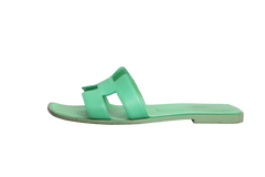 HERMES ORAN VERT POMME GREEN - 39 BR
