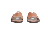 HERMES SANDAL IZMIR LEATHER GOLD - 45 BR