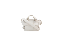 BOTTEGA SMALL ZIPPED INTRECCIATO CHALK