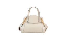 GUCCI WEB BUTTERFLY LINEA TOTE OFFWHITE