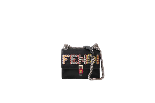 FENDI KAN 1 SMALL LIBERTY BORCHIE BLACK