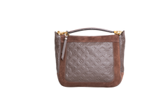 LV AUDACIEUSE PM MONOGRAM EMPREINTE SUEDE E LEATHER BROWN