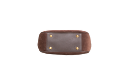 LV AUDACIEUSE PM MONOGRAM EMPREINTE SUEDE E LEATHER BROWN