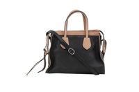 GUCCI RUMBLE TOTE TWO TONE BLACK & BEIGE